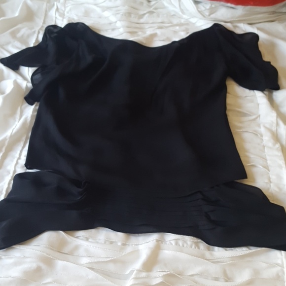 BCBGMaxAzria Tops - Max aria black dress shirt